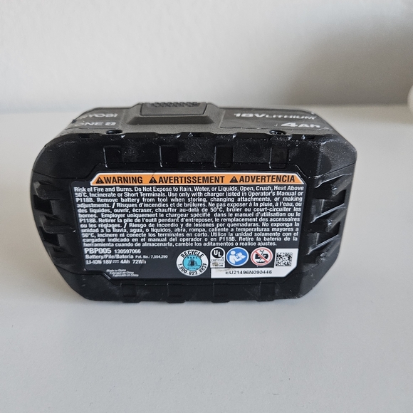 Ryobi | 18V ONE+ 4.0 Ah Lithium-Ion Battery PBP005 - Picture 6 of 6
